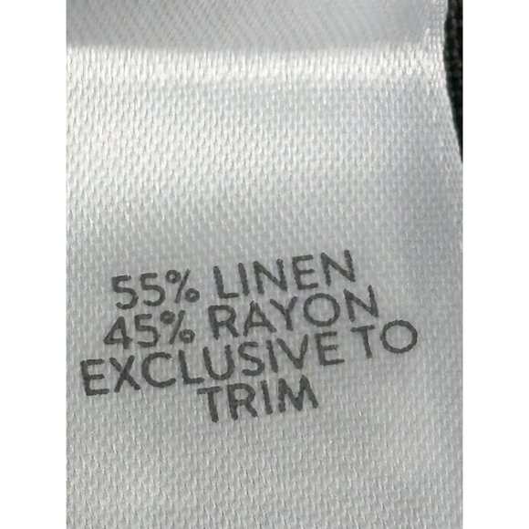 Preppy Coastal Grandma NWOT J.jill Linen blend Drawstring pants, women's 1X - Picture 9 of 9